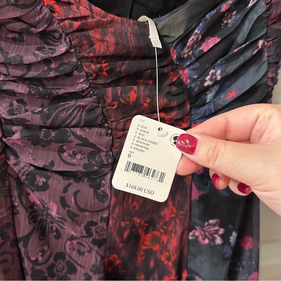 NWT Free People Heart to Heart Floral Midi Dress - Picture 5 of 5